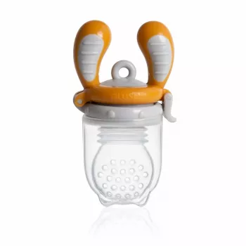 Sucette d'alimentation Kidsme Food Feeder Large ambre, 6 mois et plus