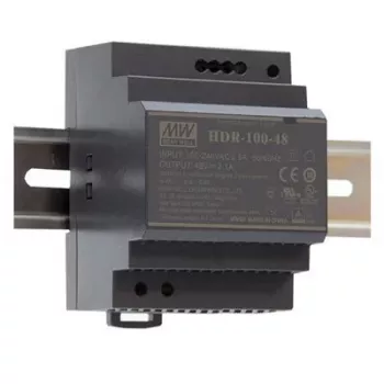Alimentation sur rail DIN MEAN WELL HDR-100-48N 48V 100W