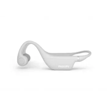 Casque sans fil open-ear pour enfants Philips TAK4607GY/00, conduction osseuse, IPX5, blanc