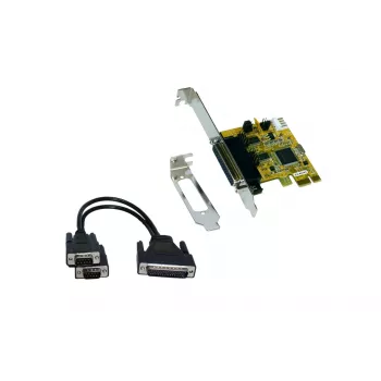 Carte série RS-232 EXSYS EX-44343-2S PCI Express 2 ports, MosChip MCS9901, Low Profile