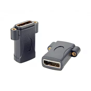 Adaptateur panel-mount EXSYS EX-49304 DisplayPort femelle vers femelle, vissable, 8K 60Hz