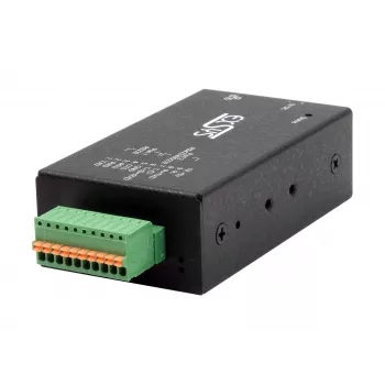Serveur de périphériques Ethernet vers série industriel EXSYS EX-6131-2, RS-232/422/485, montage sur rail DIN et mural