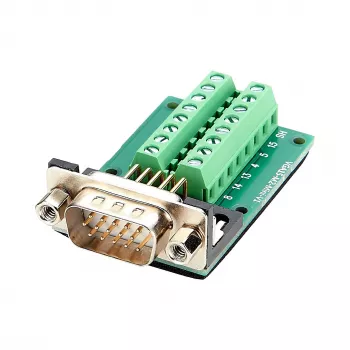 EXSYS EX-49022 Adaptateur VGA mâle vers bloc de bornes 16 broches
