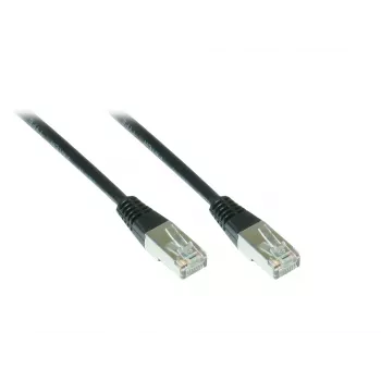 Câble patch EXSYS Cat 5e FTP 1,5 m noir EX-K6170-1.5