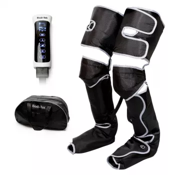Appareil de massage des jambes par compression pneumatique Bodi-Tek Comfort360 pour toute la jambe