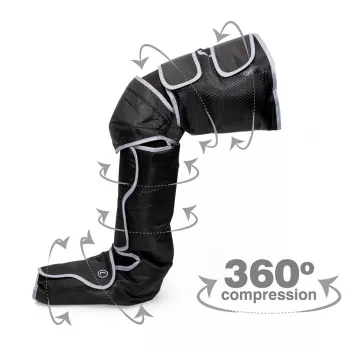 Appareil de massage des jambes par compression pneumatique Bodi-Tek Comfort360 pour toute la jambe