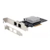 EXSYS EX-60202 carte PCIe x4 double 1 Gigabit Ethernet, chipset Intel I350-AM2, 2x RJ45, équerre Low Profile incluse