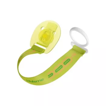 Kidsme attache-sucette porte-attache - lime
