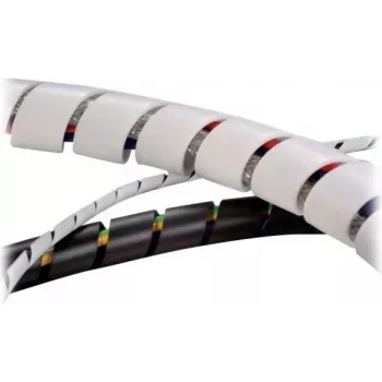 HellermannTyton SBPEFR4-BK gaine tressée, 4 mm, noire, 10 m, PET