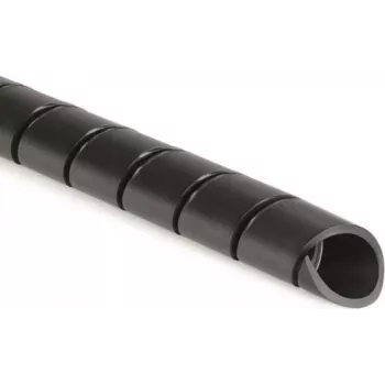 HellermannTyton SBPEFR4-BK gaine tressée, 4 mm, noire, 10 m, PET