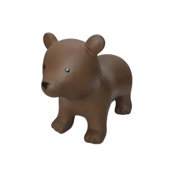 Gerardo's Toys ours sauteur gonflable, brun