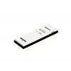 Pierre à eau double face SAMURA SWS-2000 pour l'affûtage des couteaux de cuisine, grain 1000/3000, avec base en silicone antidérapante