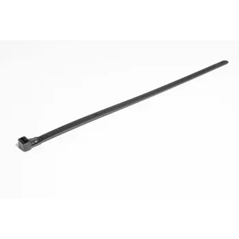 Serre-câble réutilisable HellermannTyton REL140--BK, 150 mm x 7,6 mm, noir, PA66, 225 N