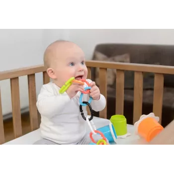 Chaîne anneau de dentition Kidsme, à partir de 3 mois