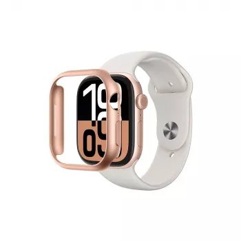 Coque Minimal AMAZINGTHING pour Apple Watch 46 mm – or rose