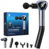 Pistolet de massage Renpho Reach Mini R-C007 gris, masseur à percussion avec poignée d'extension