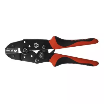 C.K Tools T3697A pince à sertir à cliquet pour cosses non isolées 1-10 mm²