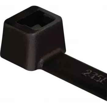 HellermannTyton T40R PA66W collier de serrage noir 175 x 4 mm, lot de 100 111-01625