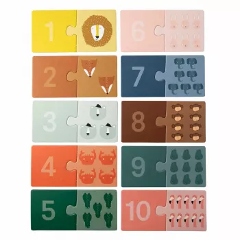Puzzle éducatif TRIXIE 35-612 pour enfants dès 24 mois