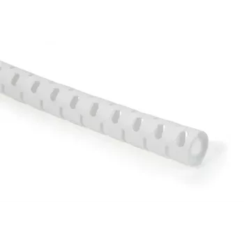 HellermannTyton HelaDuct HTWD-PN goulotte de câbles blanche avec couvercle 25 x 25 mm, 2 m, fente étroite 161-64215