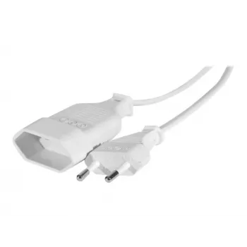 Rallonge électrique intérieure CUC Exertis Connect 573722, 1 prise AC, 1,8 m, blanc