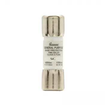 Fusible à cartouche rapide Eaton BK/SC-15 Bussmann classe SC G 15 A 600 V AC 170 V DC
