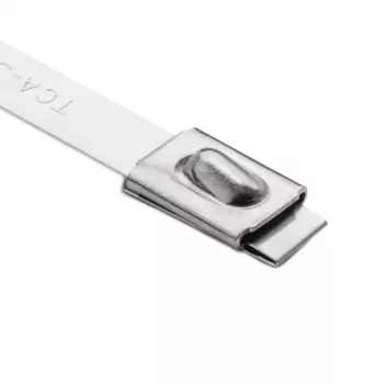 Serre-câble en acier inoxydable MBT33H HellermannTyton, 360 mm x 7,9 mm, pack de 50 (111-94339)