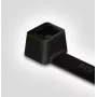 Serre-câble T50L HellermannTyton en polyamide noir 100 pièces (111-05440)