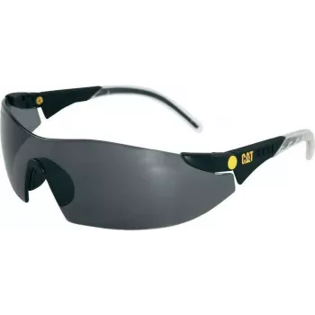 BULLITT CAT Dozer lunettes de protection, verres clairs, monture noir/jaune (DOZER104CATERPILLAR)