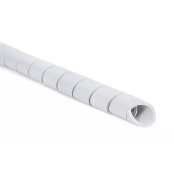 HellermannTyton 161-41002 Spirotect gaine spirale de câblage, grise, diamètre extérieur 10 mm, longueur 25 m
