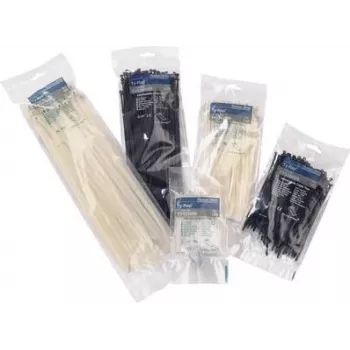 ABB Ty-Rap® attaches-câbles avec fermeture à nez en acier inoxydable (L x l) 284 mm x 3,6 mm TY526MXR couleur : noir 100 pièces ABB (TY526MXR)