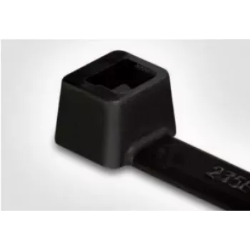HellermannTyton T50R attache-câble noir 200 mm x 4,6 mm (lot de 100) 138-00019