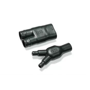 Gaine thermorétractable HellermannTyton 402-06180, 2:1, 12,7mm, noire, 1,2m, polyoléfine