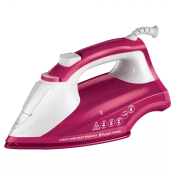 Russell Hobbs Light & Easy Pro 2400W fer à repasser à vapeur Easy Brights Berry (26480-56)