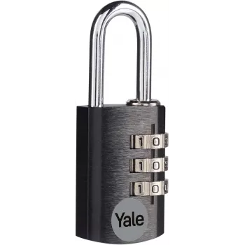 Yale YE3CB/20/121/1/BK cadenas à combinaison 20 mm noir