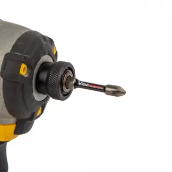 Embout tournevis Pozidriv C.K Tools T4470 PZ2L05D5, PZ2 x 50 mm, queue hexagonale 1/4 inch, acier S2