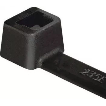 Serre-câble en polyamide noir HellermannTyton T50R 200 mm x 4,6 mm, lot de 100 111-04950