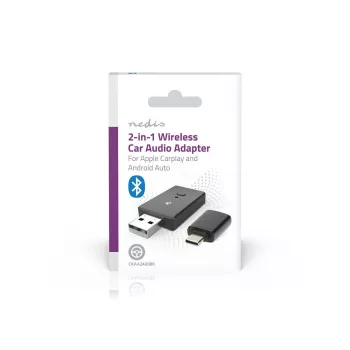 Adaptateur Bluetooth 5.0 USB-A Nedis CKAA2400BK noir portée 10 m