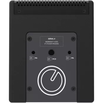 Haut-parleur large bande INTUSONIC 4FW50T 4 pouces noir (12604001)