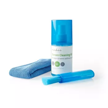 Spray nettoyant pour écran LED Nedis 200 ml avec chiffon microfibre