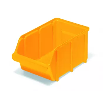 Bac de rangement raaco 123679 orange 10,5L