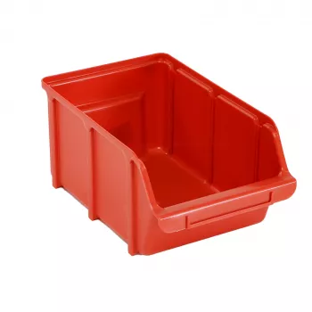 Bac de rangement raaco 106719 rouge, 1 pièce (106719)