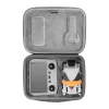 Housse Sunnylife pour DJI Mini 3 / Mini 3 Pro, sac de transport portable gris avec compartiments personnalisés