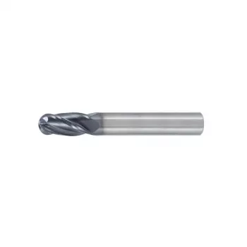 Fraise à rayon d'angle en carbure monobloc 12,0 mm, R6,0, 4 dents, 16/73 mm