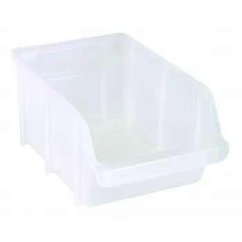 Bac de rangement raaco Bin 4, 10 l, transparent (130110)