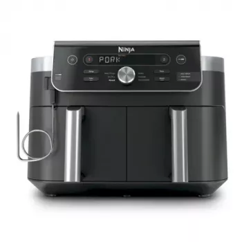 Ninja Dual Zone XL DZ950EU friteuse à air chaud 9,5 L 2470 W, noir/gris