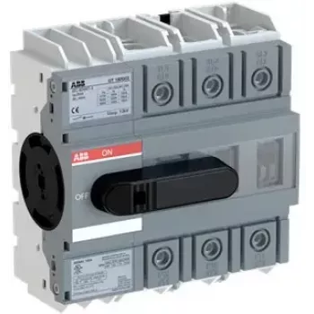 Interrupteur-sectionneur ABB OT160G03K 3 pôles 160 A 750 V AC/1000 V DC montage sur socle 1SCA138208R1001