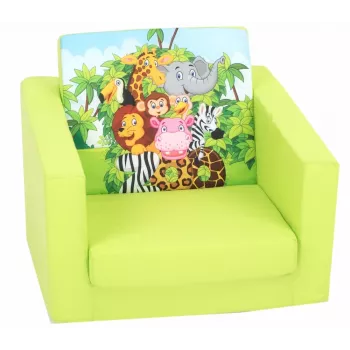 Fauteuil enfant individuel dépliable moelleux Delta Trade DT5