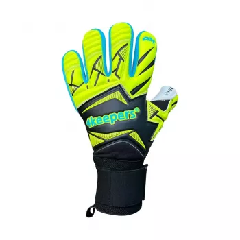 Gants de gardien de but 4Keepers Force V5 25 Wave NC noir/vert fluo taille 9