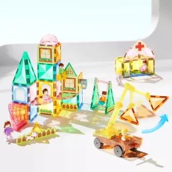Ensemble magnétique Mideer City Hero Squad MD1641, 33 pièces
